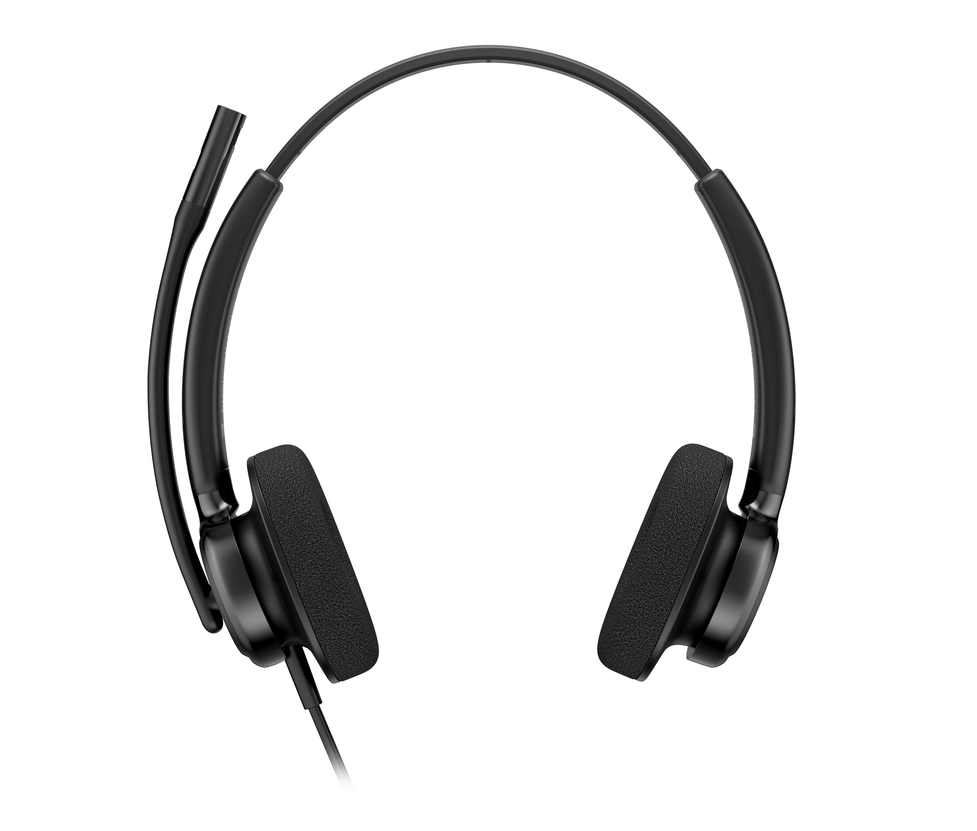 HP Poly Mission 425 On-Ear Stereo USB Headset kabelgebunden Schwarz