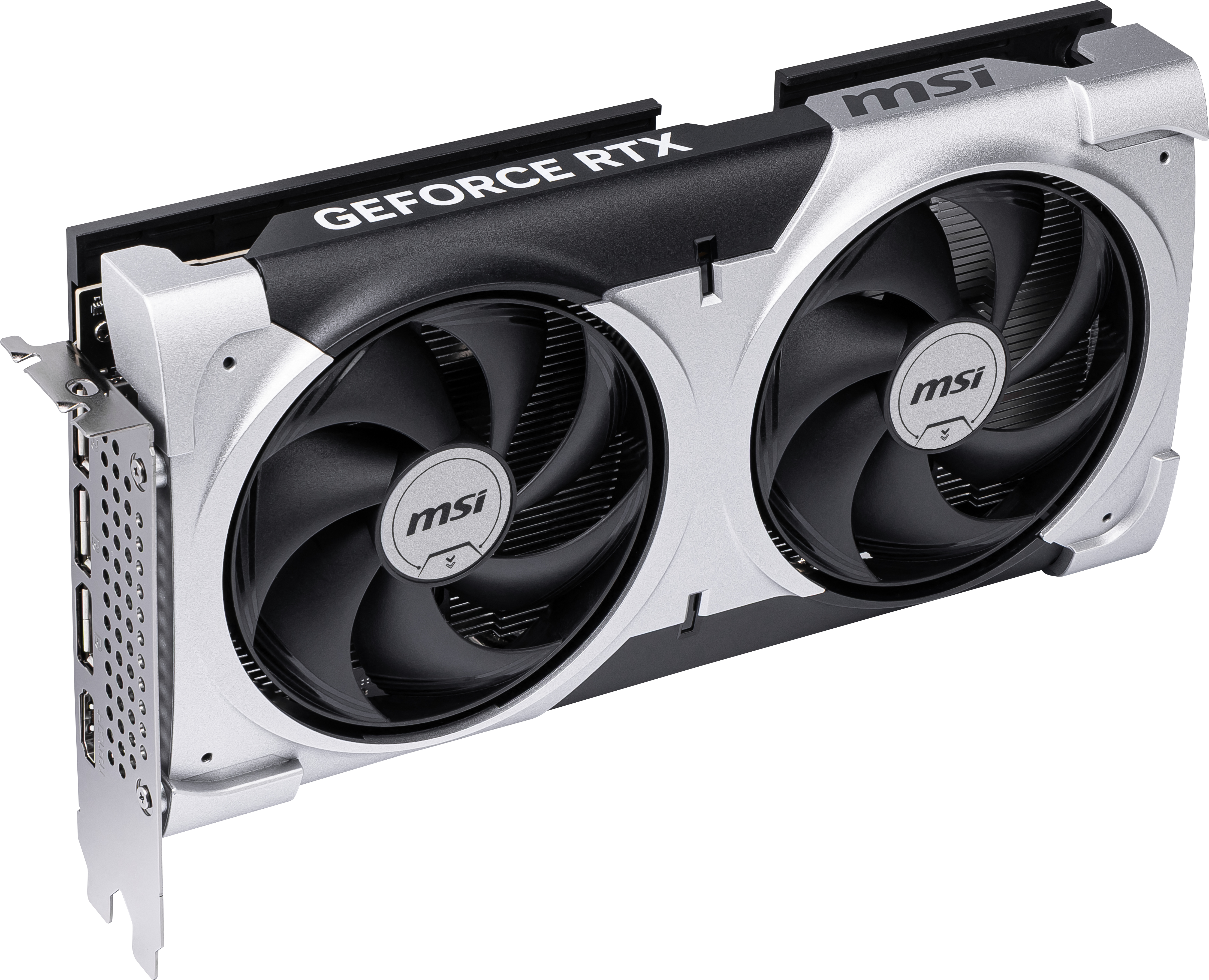 MSI GeForce RTX 5060 Ti 8G VENTUS 2X OC PLUS Grafikkarte 8 GB GDDR7 HDMI 3x DisplayPort Silber