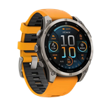Garmin fenix 8 - Sapphire AMOLED Graphite/Orange (010-02904-11)