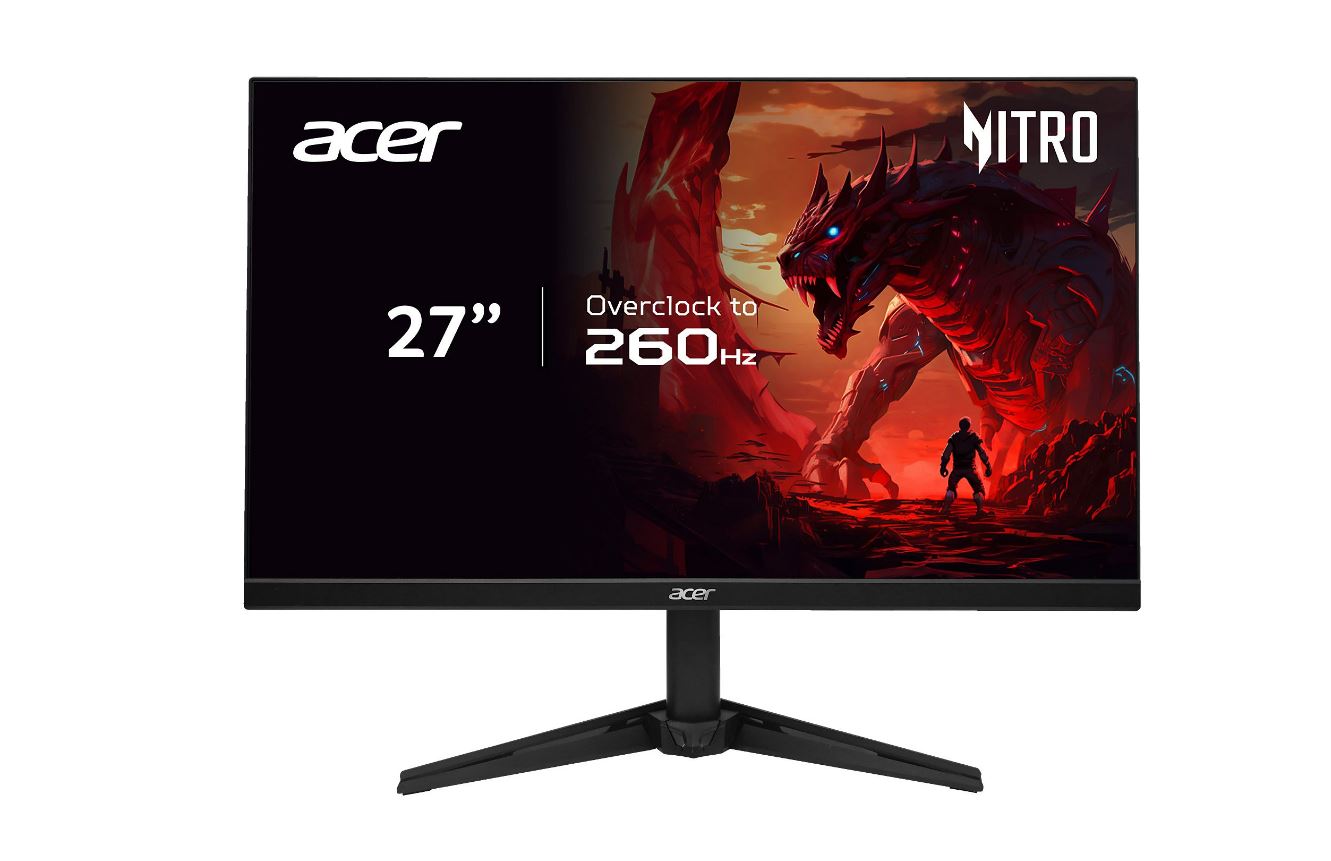 Acer 27 Zoll (69 cm) IPS-Monitor Full HD 1920x1080 260 Hz 1 ms / 0,5 ms GTG UM.HQ1EE.501
