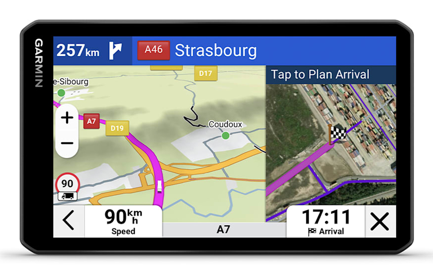 Garmin dēzl LGV720 6,95" TFT LKW-Navigation Schwarz