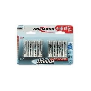ANSMANN Extreme Lithium AA - Batterie 8 x AA Li (1512-0012)