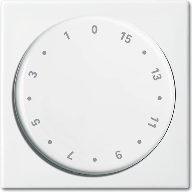 Busch-Jaeger Zentralscheibe alpinws Jalousie/Zeitschalt 1770-914-102 (2CKA001753A0234)