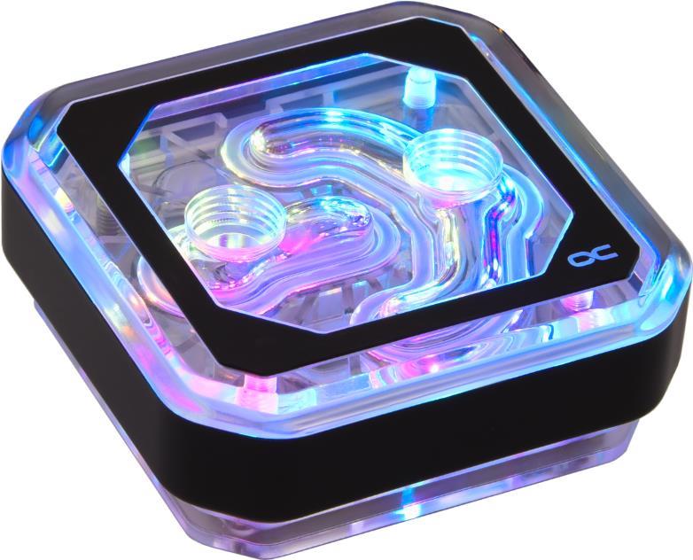 Alphacool Eisblock XPX Aurora - Acryl Black Digital RGB (12946)