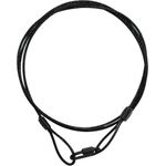 EUROLITE Stahlseil (SC) 900x3mm schwarz (58010413)