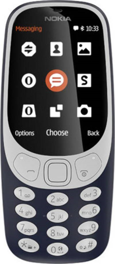 Nokia 3310 2.4" Blau Funktionstelefon (A00028115)