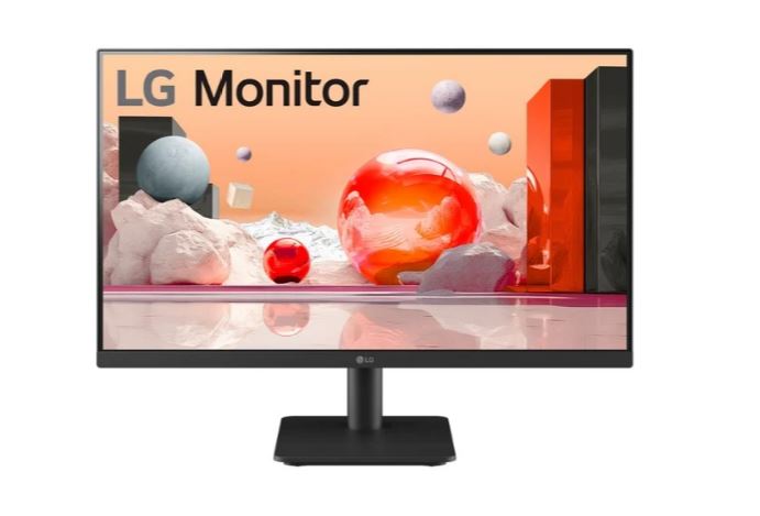 LG 24BA400-B, LED-Monitor - (60.4 cm (23.8 Zoll), schwarz, Full HD, IPS, HDMI, 100Hz Panel) [Energieklasse D] (24BA400-B.AEU)