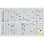 FRANKEN Einteilungsband, 1,5 mm x 10 m, schwarz selbstklebend, zur Verwendung auf Rastertafeln, - 1 Stück (S1412 10)