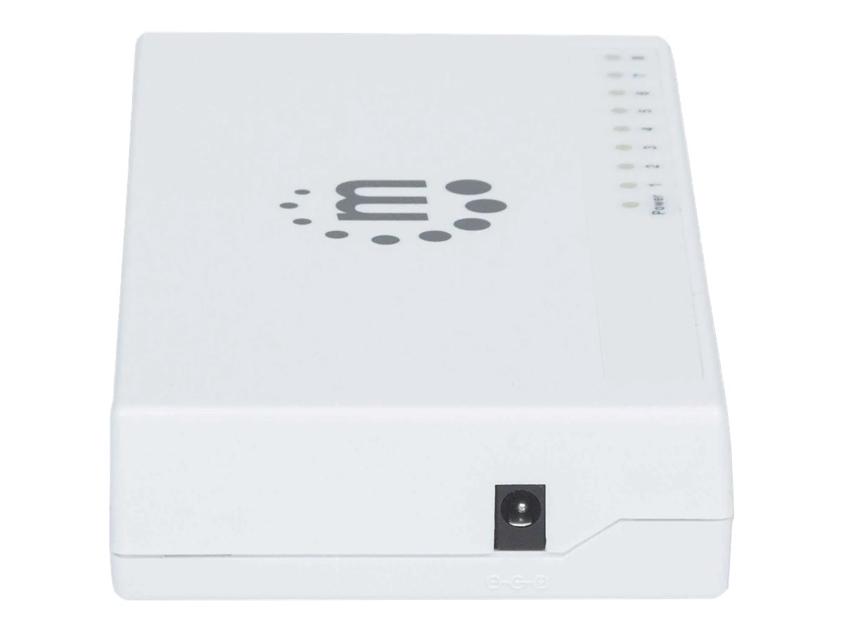 Manhattan 8-Port Fast Ethernet Switch 8 x 10/100 Weiß