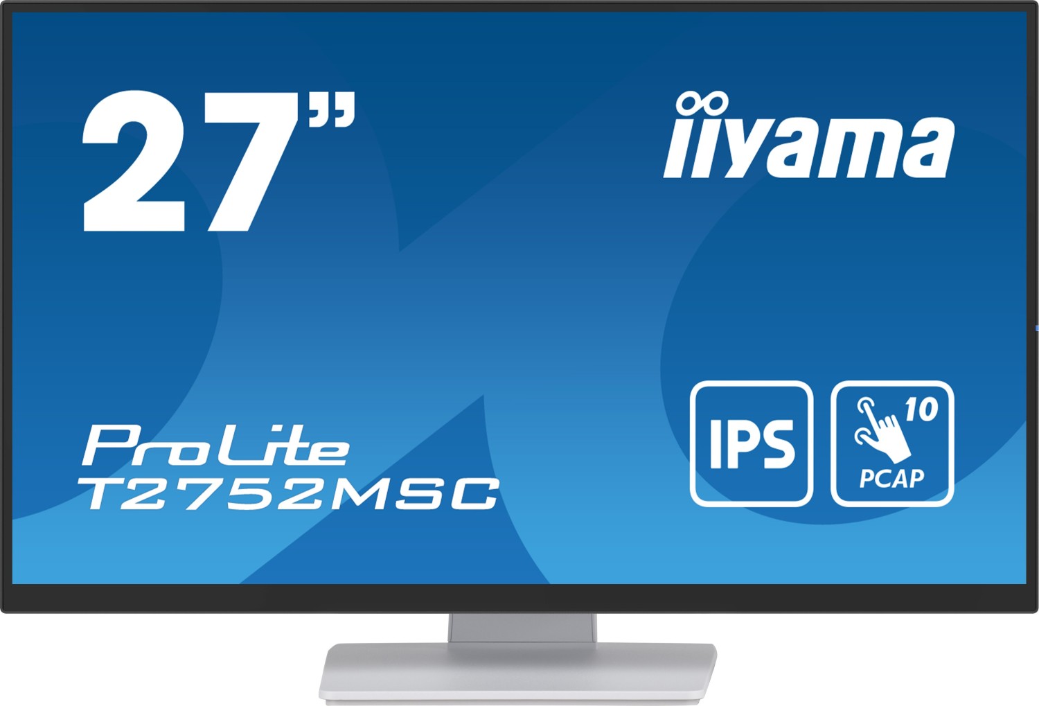 iiyama ProLite T2752MSC-W1 Computerbildschirm 68,6 cm (27") 1920 x 1080 Pixel Full HD LED Touchscreen Weiß (T2752MSC-W1)