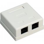 Goobay 4040849776335 RJ-45 Weiß Steckdose (77633)