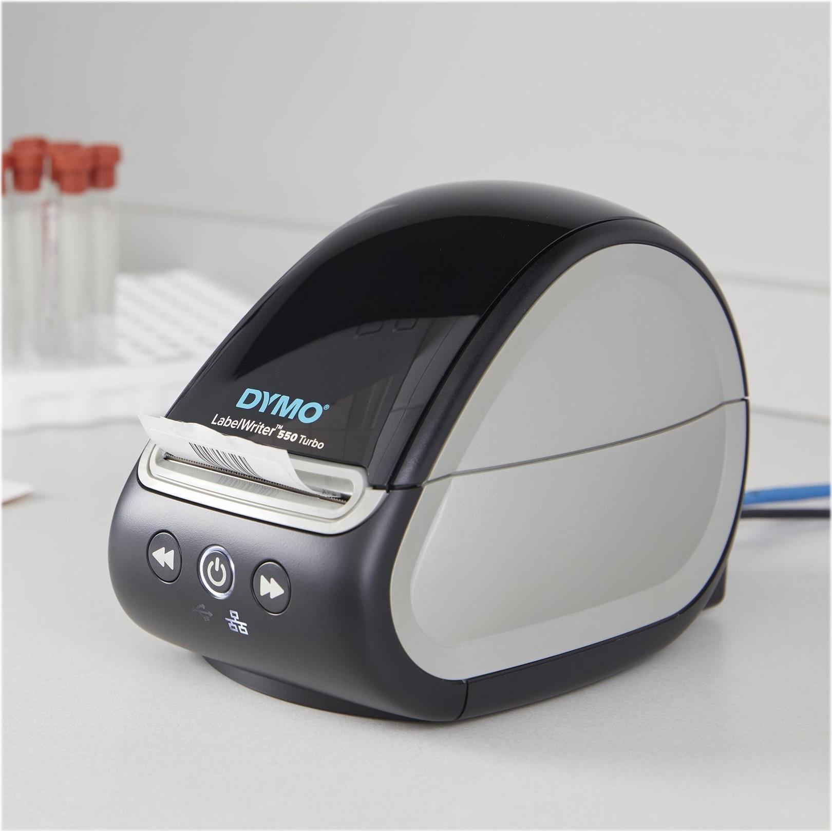 DYMO LabelWriter 550 Turbo Etikettendrucker 300 dpi Thermodirekt Schwarz, Grau