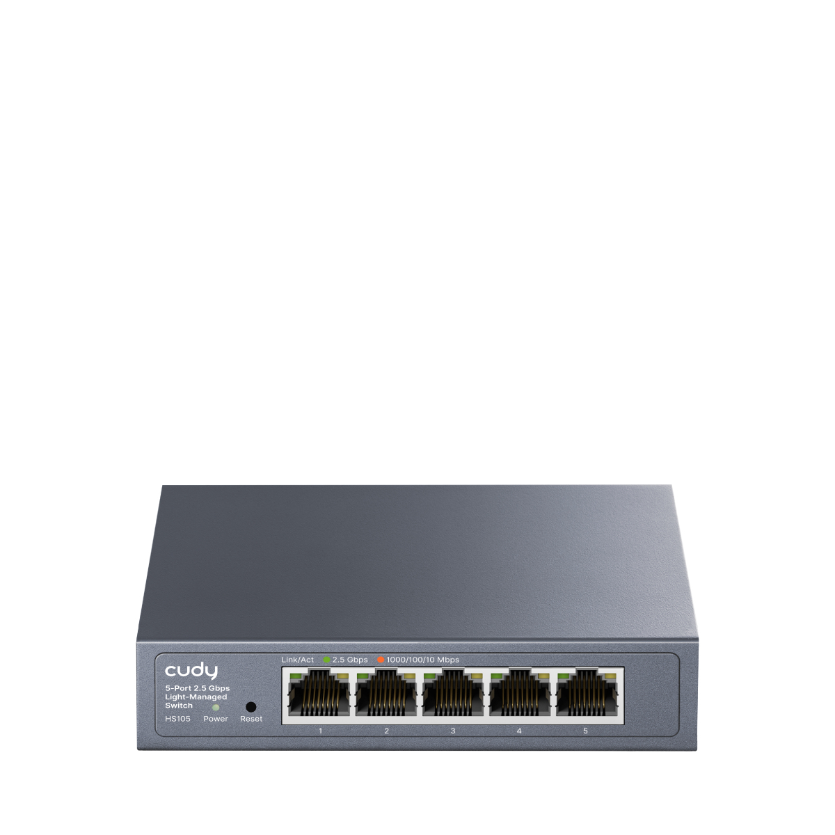 Cudy HS105 5-Port 2.5G Metal Switch Schwarz