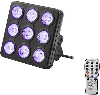 Eurolite DMX LED-Effektstrahler Anzahl LEDs:9 (42110199)