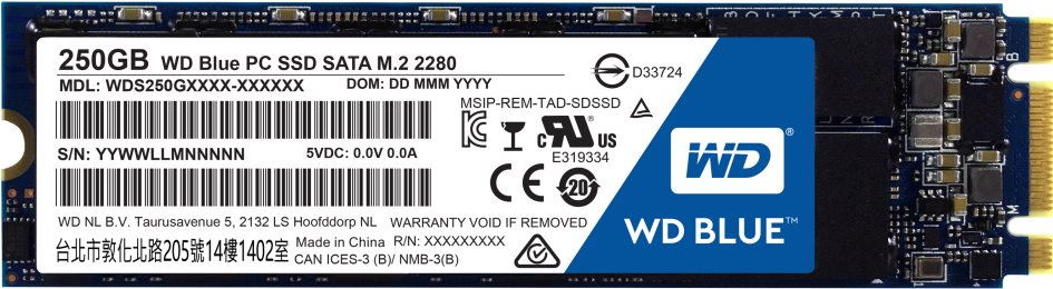 WD Blue PC SSD WDS250G1B0B (WDS250G1B0B)