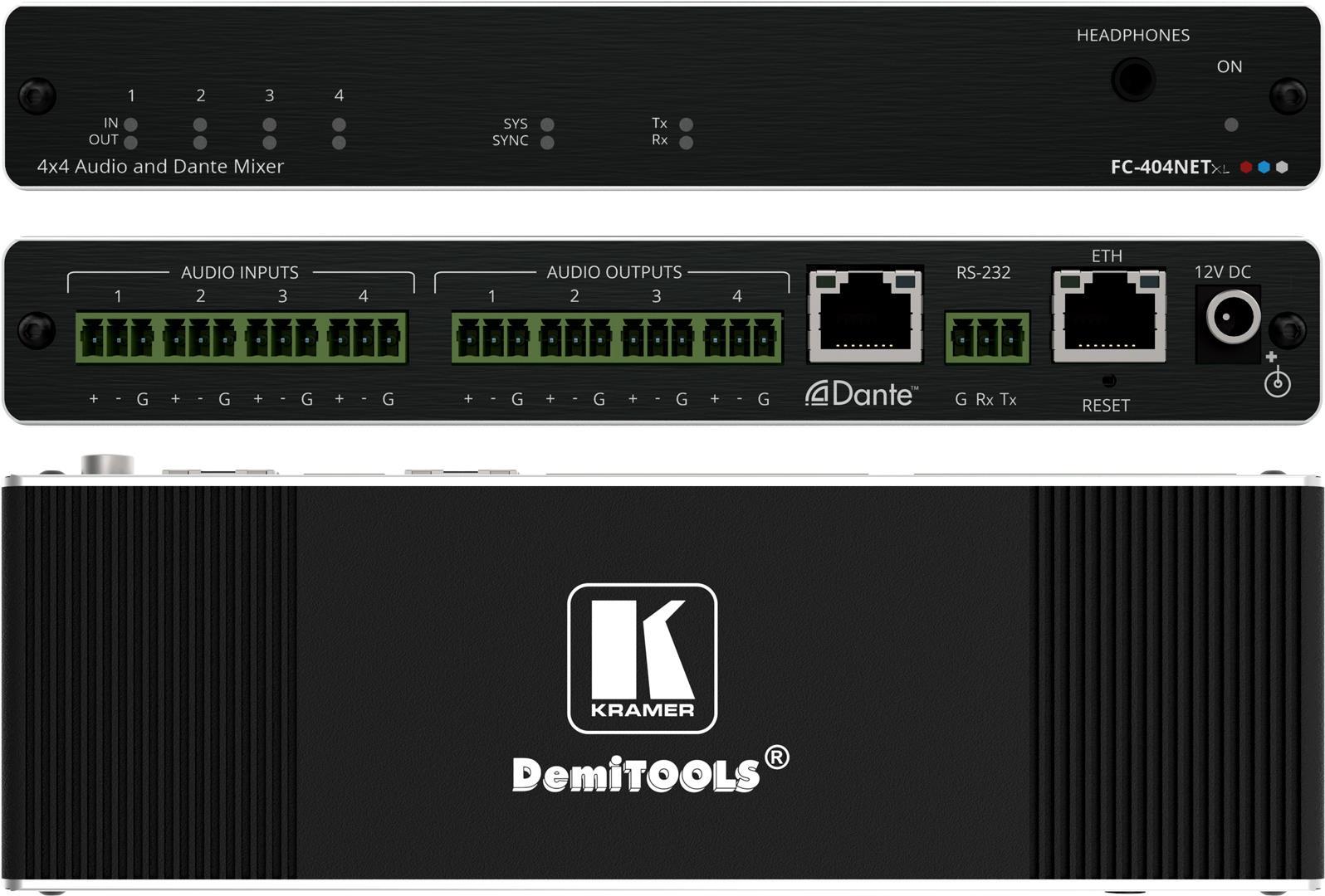 Kramer Electronics FC-404NETXL 20 - 20000 Hz Schwarz (59-80559090)