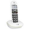 DORO PhoneEasy 110 - Schnurlostelefon mit Rufnummernanzeige/Anklopffunktion - DECT\GAP - weiß (380107)