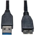 Tripp Lite U326-001-BK USB Kabel 0,3 m USB 3.2 Gen 1 (3.1 Gen 1) USB A Micro-USB B Schwarz (U326-001-BK)
