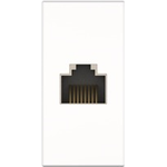 Kindermann 7464000424. Buchsen-Typ: RJ-45, Module Menge (max): 1 Modul(e). Produktfarbe: Weiß, Material: Kunststoff. Breite: 45 mm (7464000424)