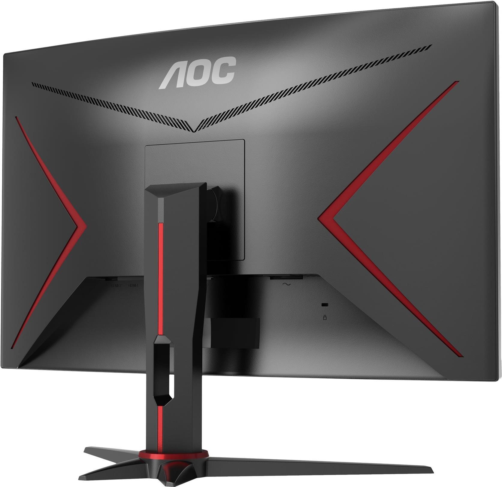 AOC G2 C27G2E/BK Computerbildschirm 68,6 cm (27 Zoll) 1920 x 1080 Pixel Schwarz - Rot [Energieklasse E] (C27G2E/BK)
