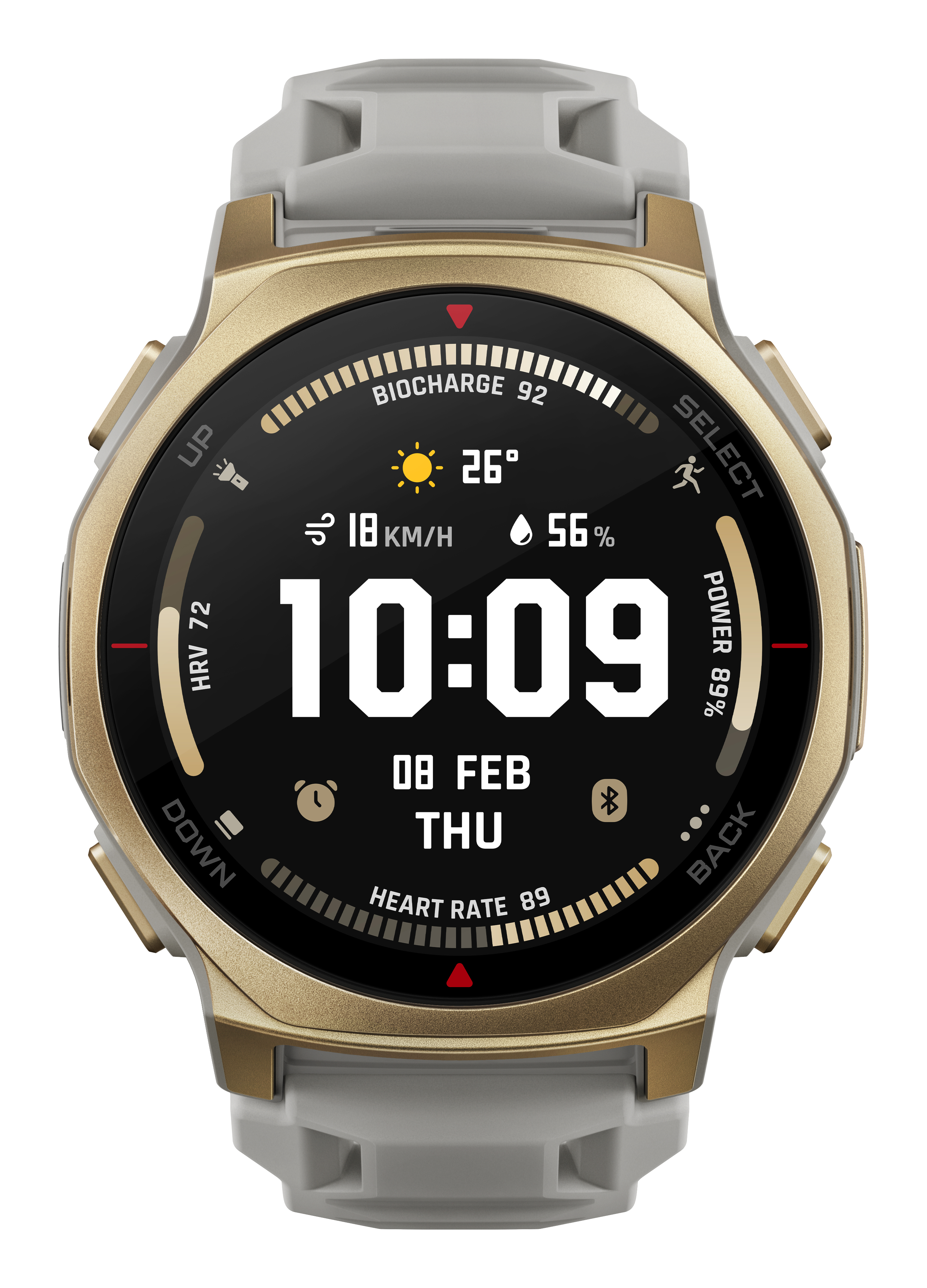 Amazfit T-Rex 3 Pro 44mm AMOLED Smartwatch 1.32" Arctic Gold