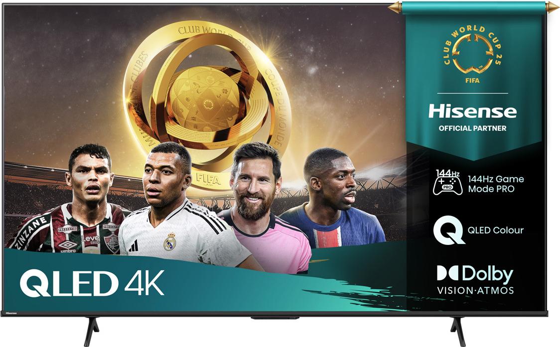 Hisense E7Q PRO Series 75E77Q PRO 75" 4K QLED Smart TV Schwarz, Charcoal Grey