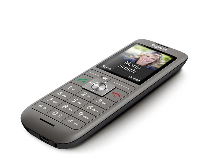 Gigaset CL660HX Schnurloses Erweiterungshandgerät VoIP DECT Schwarz, Anthrazit