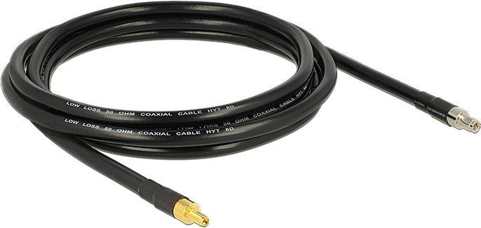 Image of Delock Antennenkabel SMA Stecker > SMA Buchse CFD400 LLC400 3 m low loss (13007)