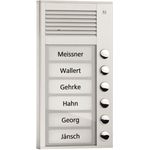 AP-Tuerstation PAK06-EN Audio 6 Tasten 1-r. AP silber (PAK06-EN)