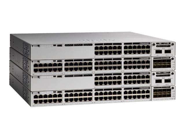 Cisco Catalyst 9300L C9300L-24P-4G-E 24-Port Gigabit PoE+ Managed Switch Grau