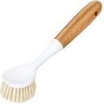 Peggy Perfect Spülbürste Panda Bamboo, weiß/natur weiße Kunstborsten, Kunststoff-Schaft, Länge: 280 mm, - 1 Stück (81222)