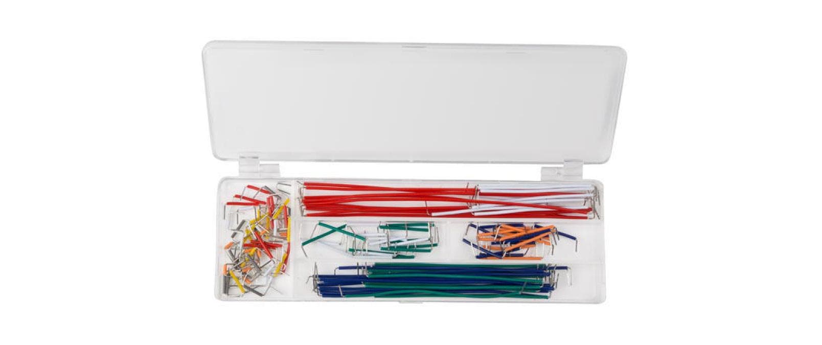Velleman WJW140 Steckbrücken-Set 140-teilig Mehrfarbig