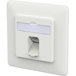 METZ CONNECT RJ45 Anschlussdose LSA++ verkehrswei 130E371027-I (130E371027-I)