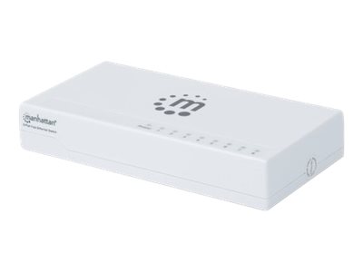 Manhattan 8-Port Fast Ethernet Switch 8 x 10/100 Weiß