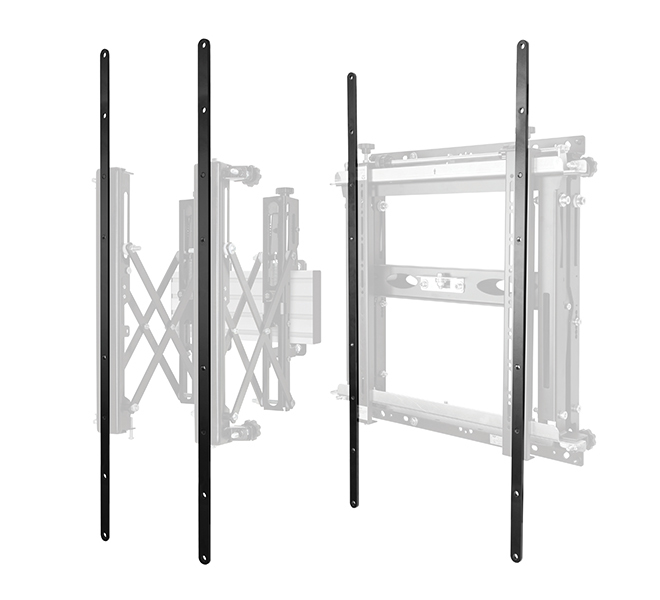 B-TECH BT7565/B V2 VESA-Adapter 200/400 auf 900 mm Schwarz