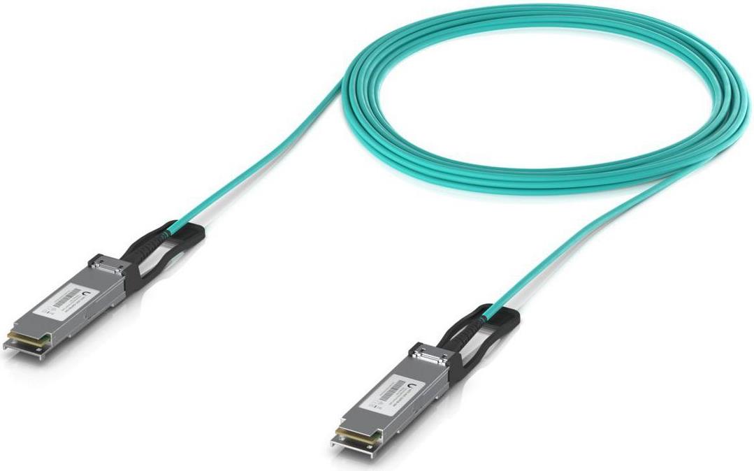 Ubiquiti Long-range QSFP28 direct max data rate. 10M (UACC-AOC-QSFP28-10M)