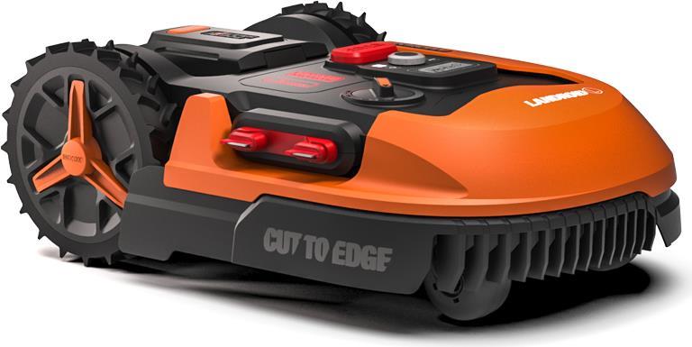 WORX WR147E.1 Rasenmäher Rasenmähroboter Akku Schwarz - Orange (WR147E.1)