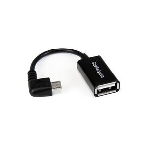 StarTech.com Right Angle Micro USB to USB OTG Host Adapter (UUSBOTGRA)