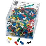 WEDO Heftzwecken - 10 mm Kopfdurchmesser, 12 mm Nadel (54600)