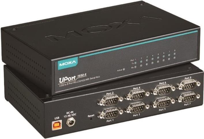 MOXA UPort 1610-8 Serial Hub 8 x RS-232 USB 2.0