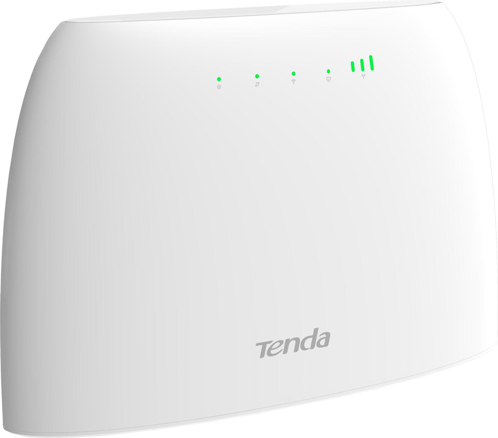 Tenda N300 WLAN Router Schnelles Ethernet Einzelband (2,4GHz) 3G 4G Weiß (4G03)  - Onlineshop JACOB Elektronik