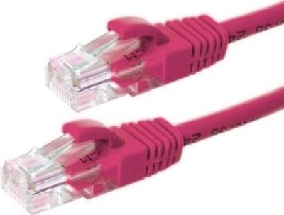 DSIT CAT5e Netzwerkkabel, U/UTP, 50 Meter, Rosa, 100% Kupfer (DC-59-500)
