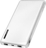 LOGILINK Powerbank 10.000 mAh,weiß 2xUSB-A,USB-C + Schnellladefunktion (PA0328WRF)