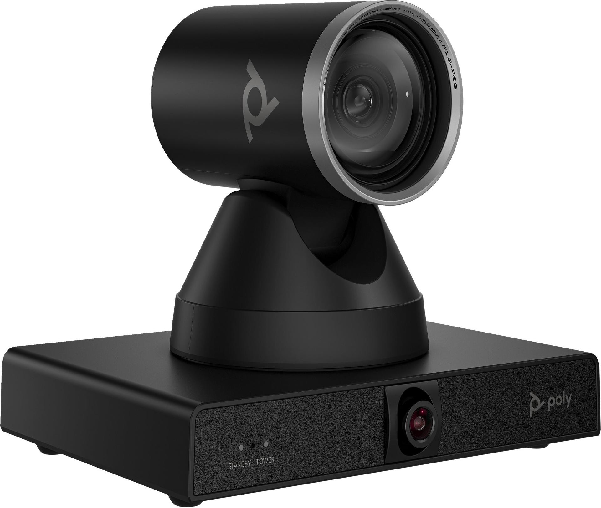Poly Studio E60 4K PTZ Konferenzkamera Schwarz