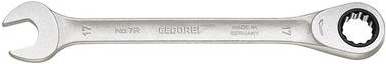 Gedore 2297086 7 R 10 Knarren-Ring-Maulschlüssel 10 mm