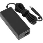 HP 90W AC adapter for HP laptops, 19V output, 4.74A current, 7.4mm connector, features Smart Power Factor Correction (932448-850)
