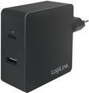 LogiLink USB-C 2-Port Wall Charger (PA0213)