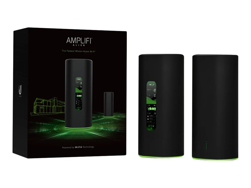 Ubiquiti AmpliFi Alien AFI-ALN WLAN-System Wi-Fi 6 4800 Mbit/s Schwarz
