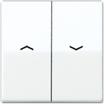 JUNG Wippe f. Jalousieschalt. AS591-5PWW AS 500/A plus alpinweiss AS591-5PWW (AS591-5PWW)