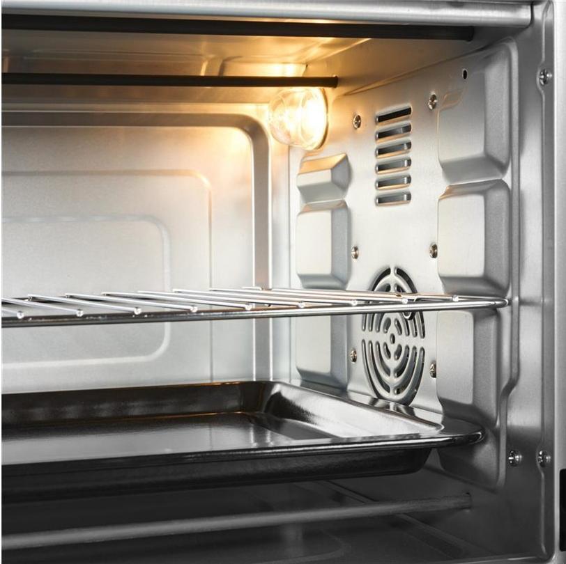 Tristar OV-3670 Minibackofen mit Kochplatten 35 L 3200 W Schwarz